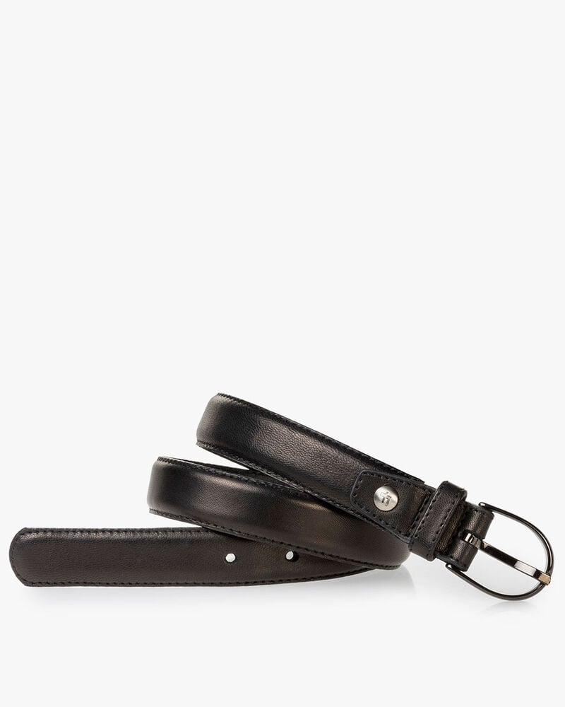 Belt leather black