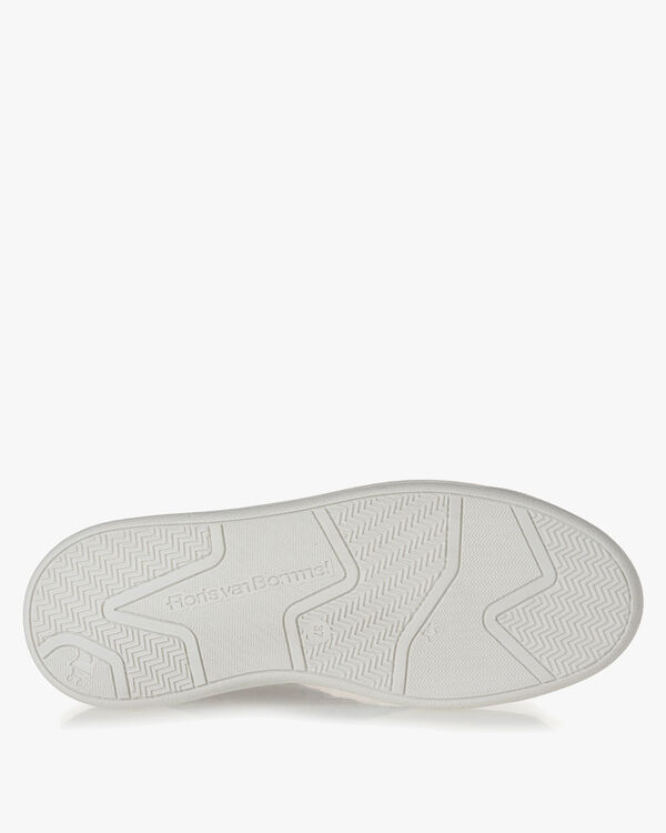 Sneaker reptielenprint zwart