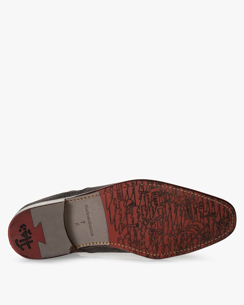 Chelsea boot su&egrave;de donkergrijs