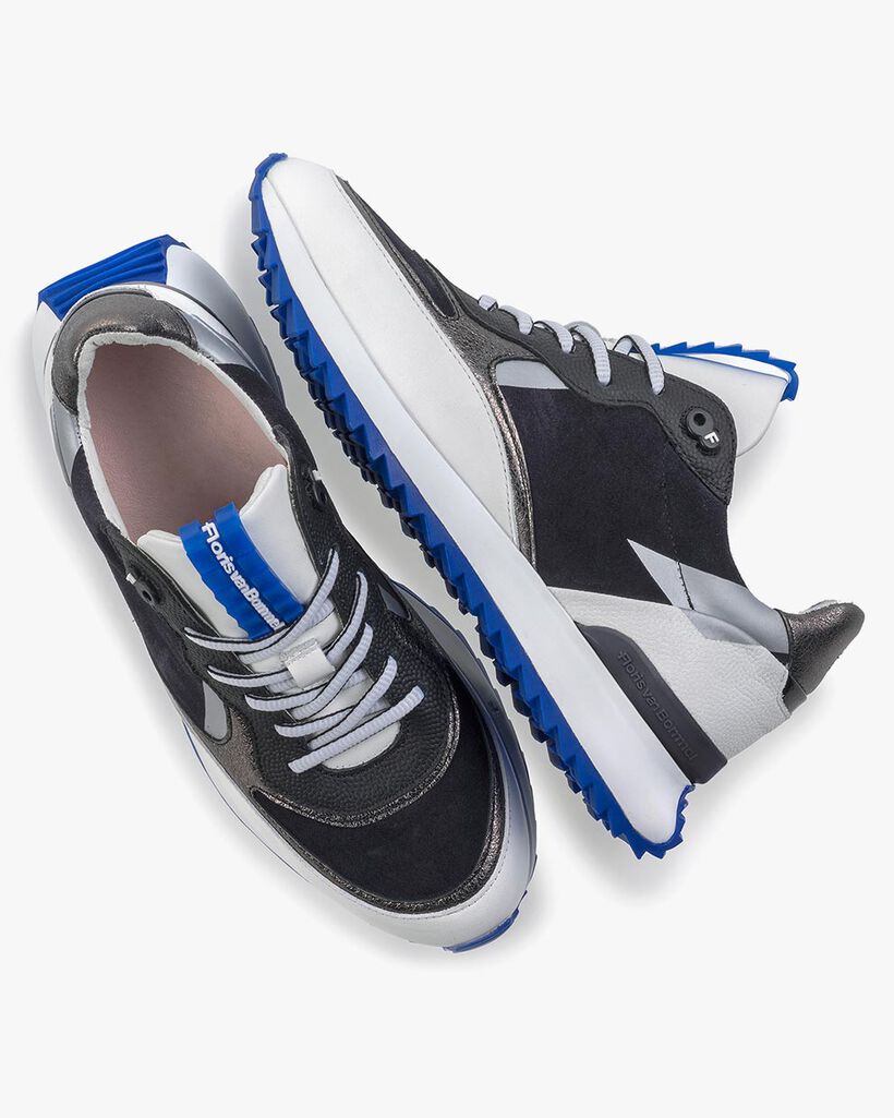 Sneaker calf leather white