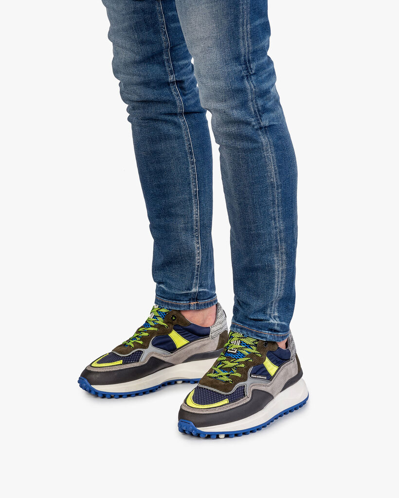 Noppi sneaker donkerblauw