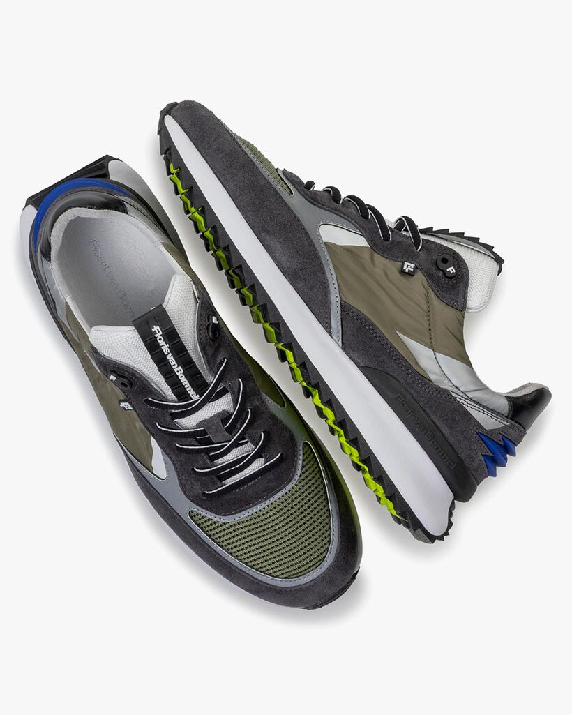 Sneaker textiel groen