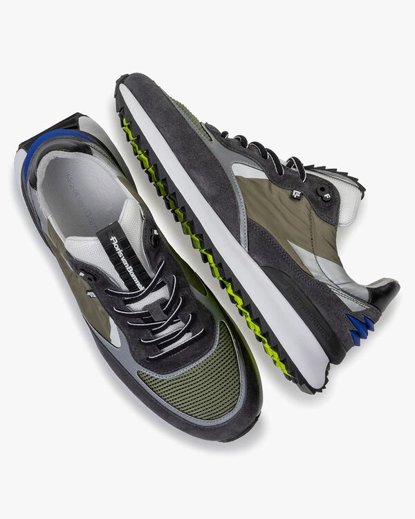 Sneaker textiel groen