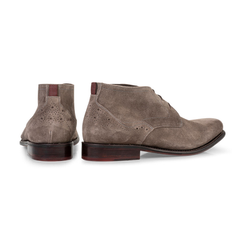 Veterboot su&egrave;de taupe