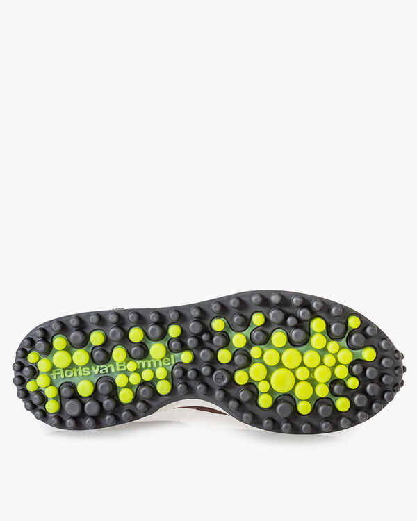 Noppi sneaker bordeauxrood/blauw