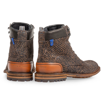 Crepi boot bruin met print
