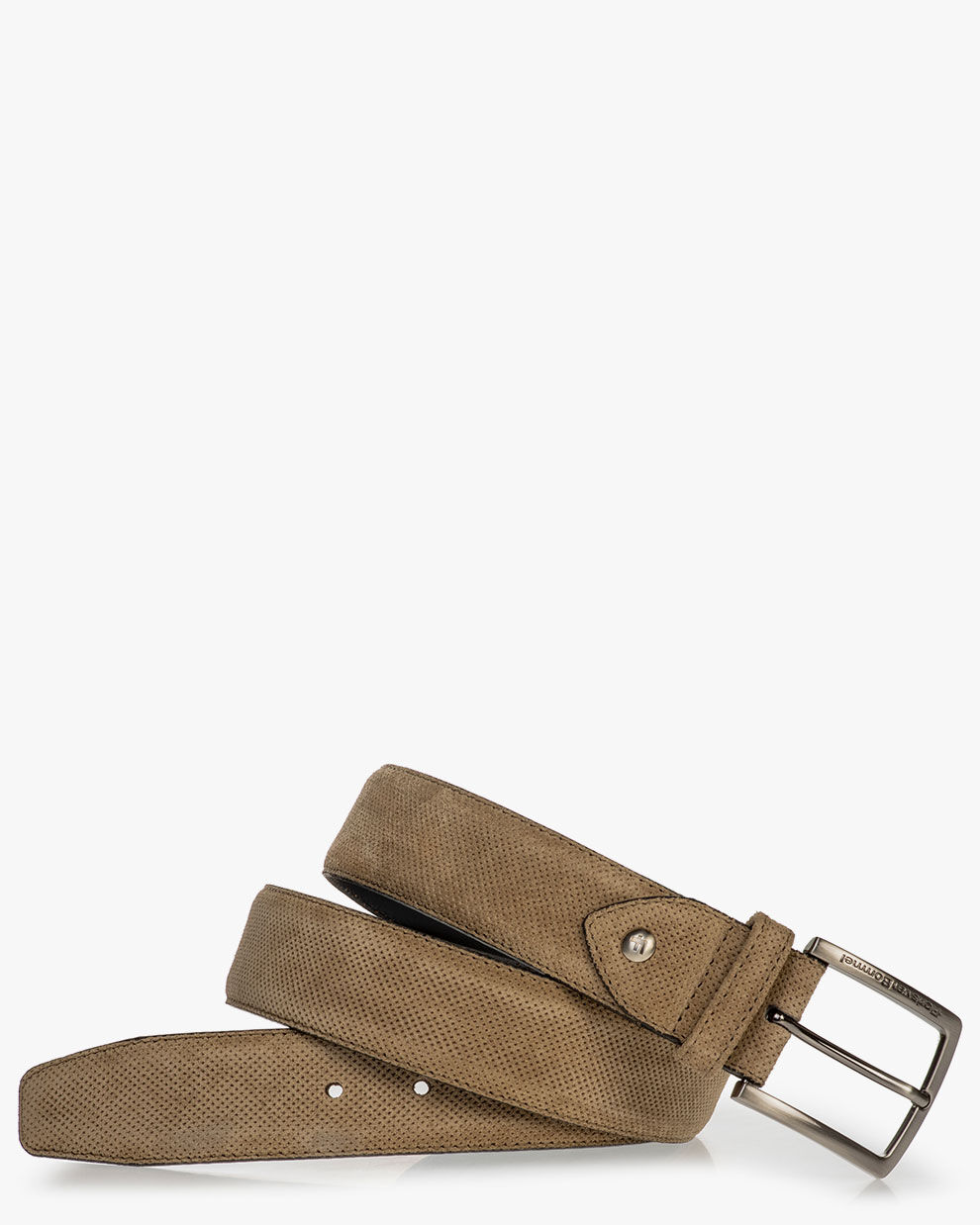 Suède riem taupe CBM-10001-34-01 | van Bommel Official®
