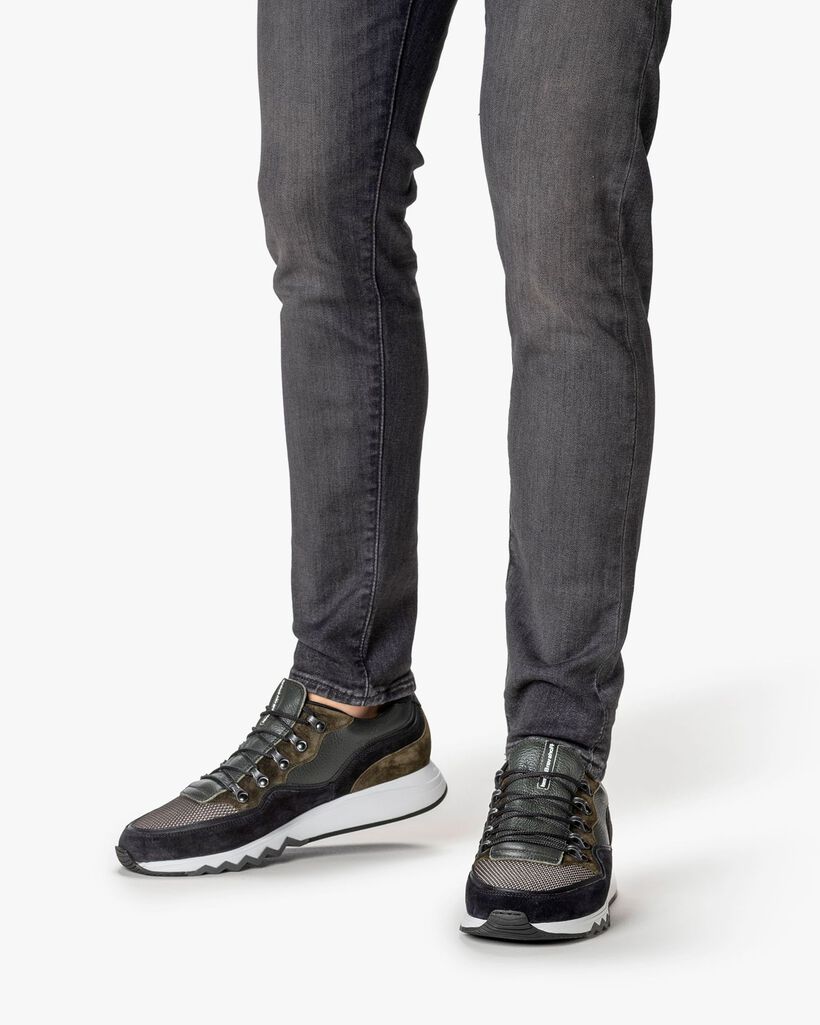 Nineti sneaker dark green