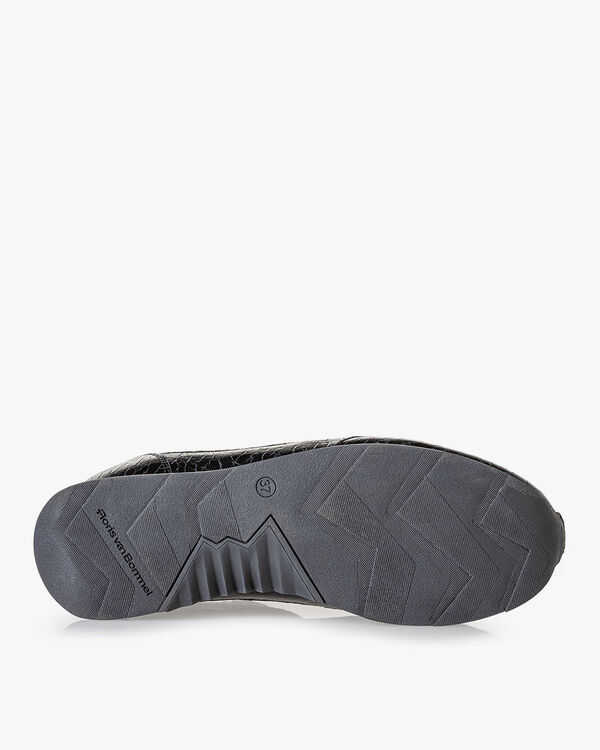 Sneaker black leather