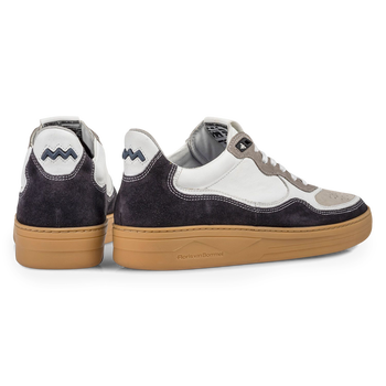 Sneaker suede leather black