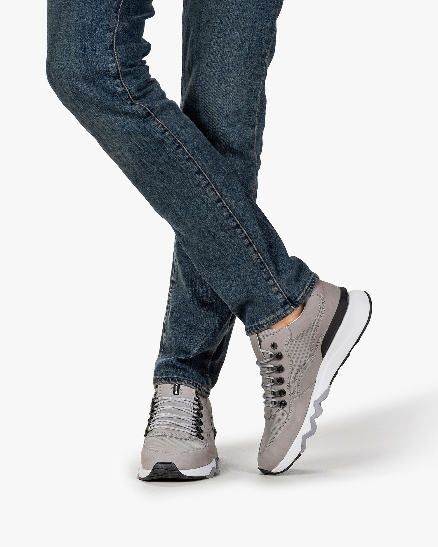 Denim sneakers online heren