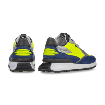 Sneaker textiel geel