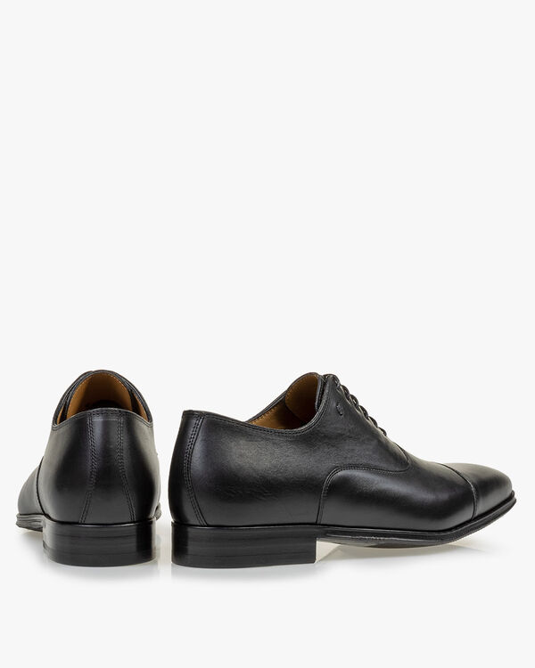 Lace shoe calf leather black