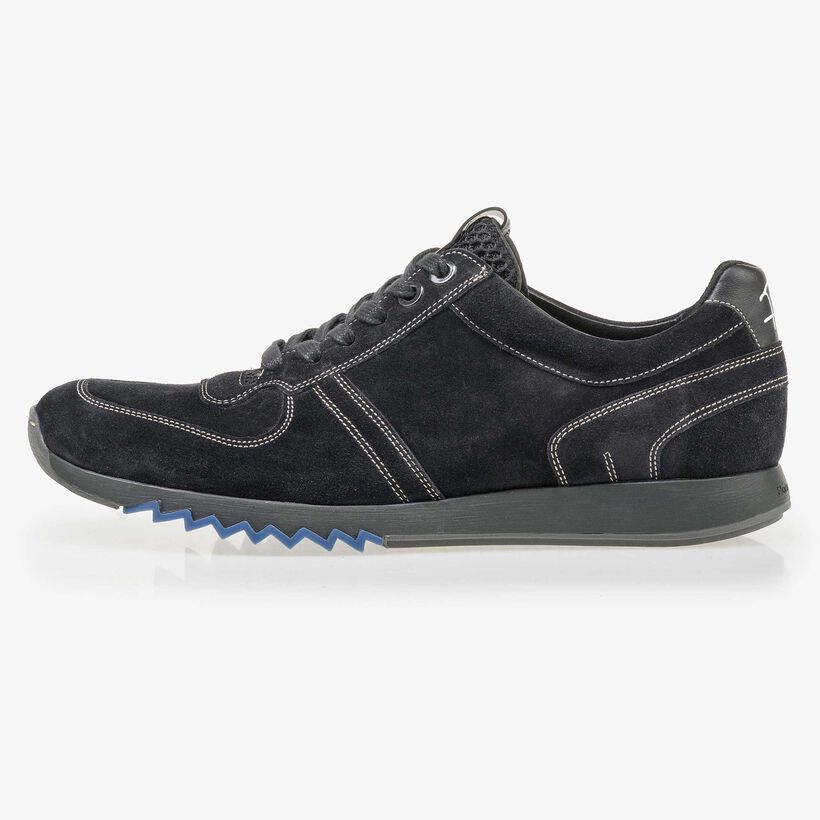 Floris van Bommel donkerblauwe heren sneaker