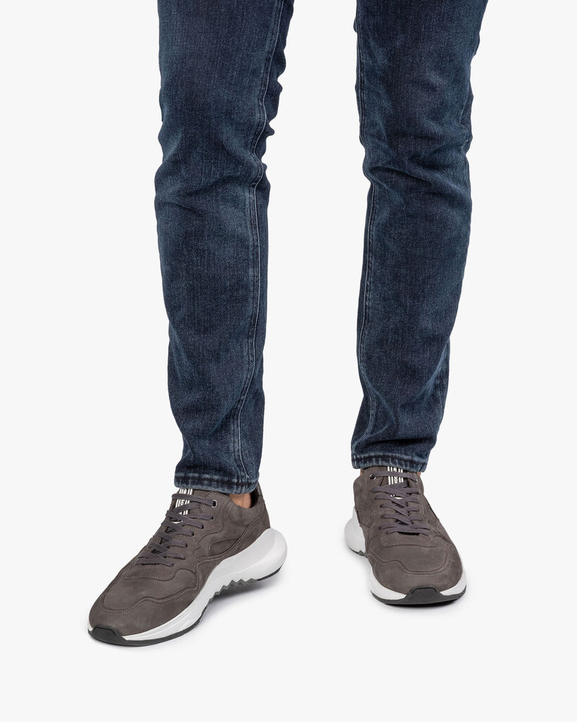 Bulki sneaker grey nubuck