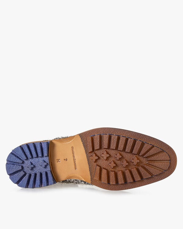 Veterboot pony off-white