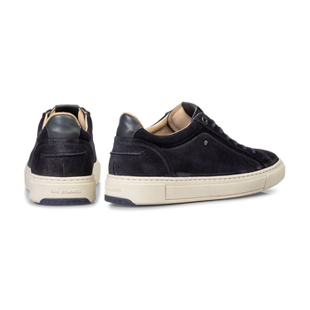 Sneaker su&egrave;de donkerblauw