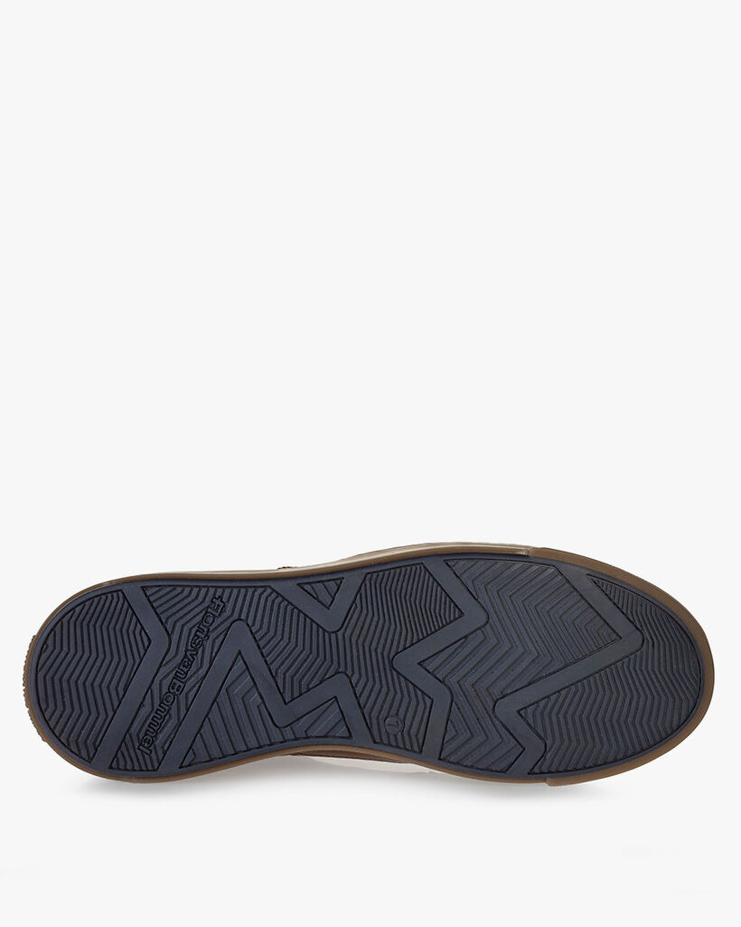 Sneaker kalfsleer cognac