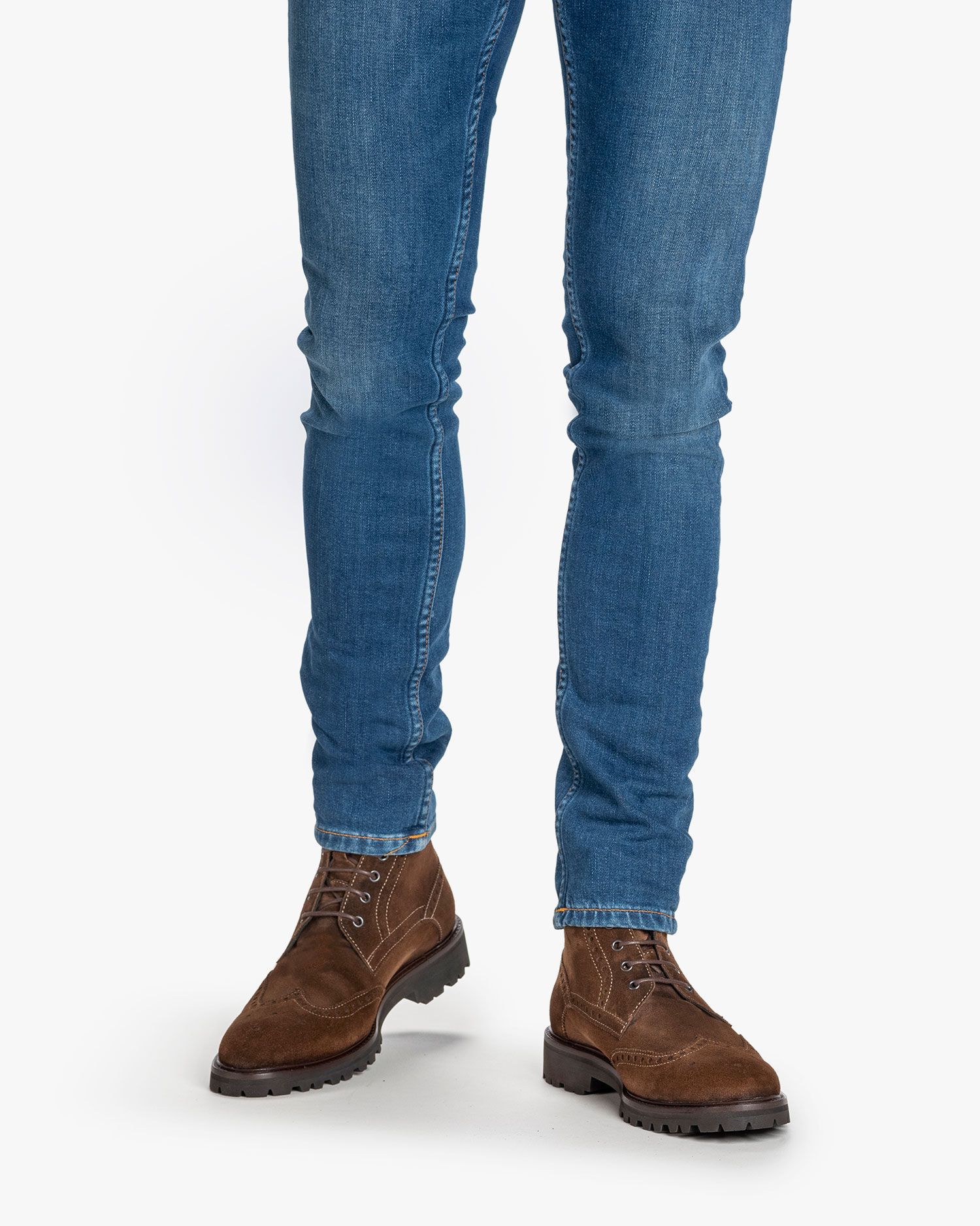 Floris van Bommel Rode Lage Sneakers 16339 - Schoenen.nl