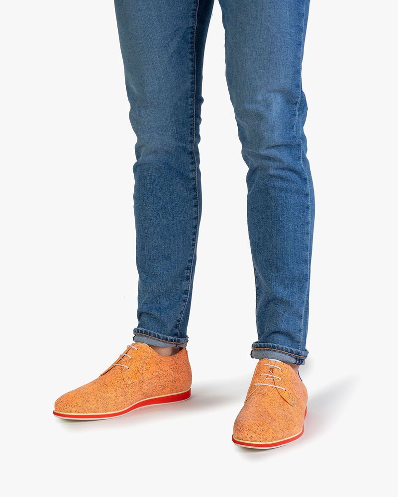 Veterschoen su&egrave;de oranje