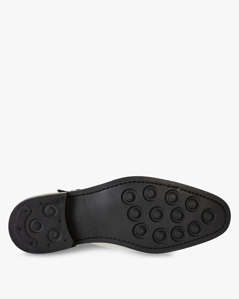 Monk strap suede black