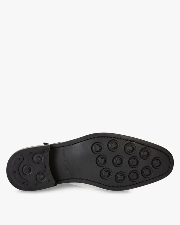 Monk strap suede black