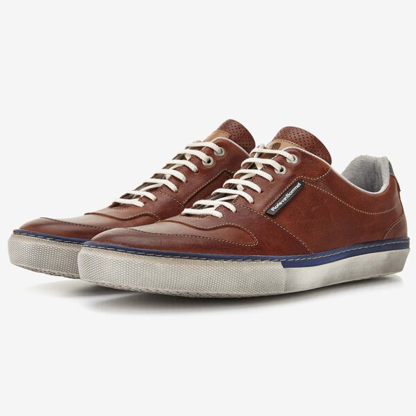 Floris van Bommel cognac leren heren sneaker