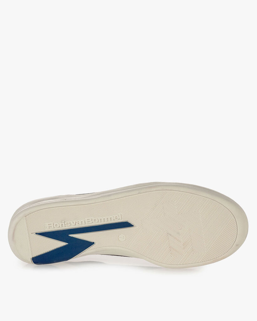 Sneaker su&egrave;de donkerblauw