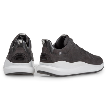 Bulki sneaker zwart nubuck