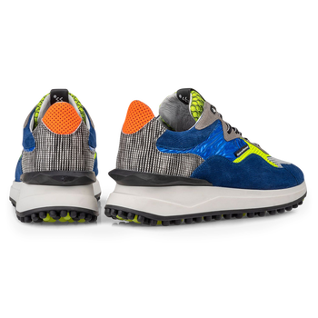 Noppi sneaker suede leather blue