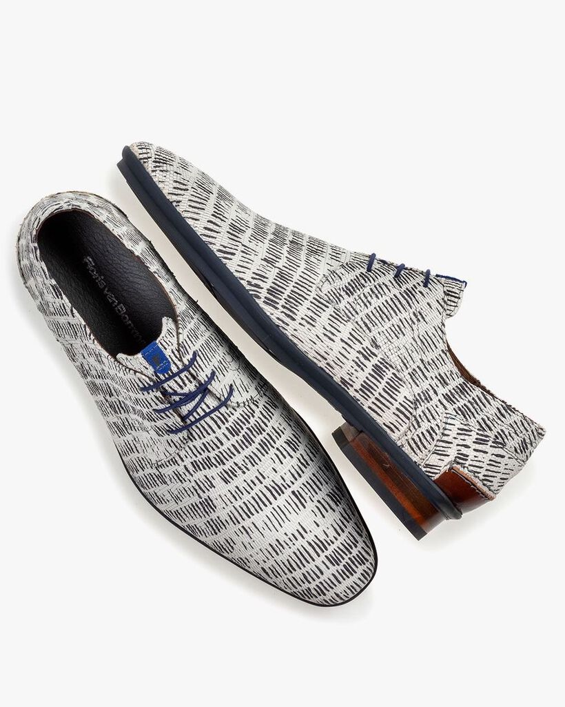 Lace shoe nubuck leather