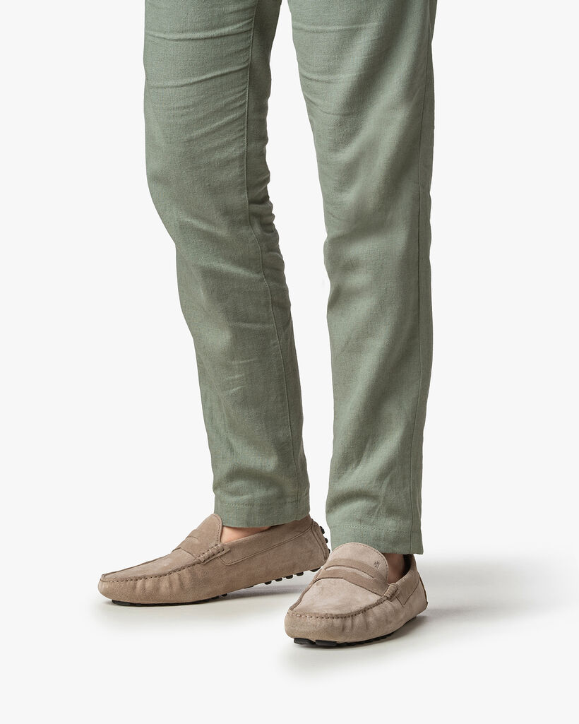 Leren mocassin Van Bommel