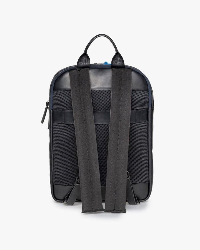 Backpack textile blue