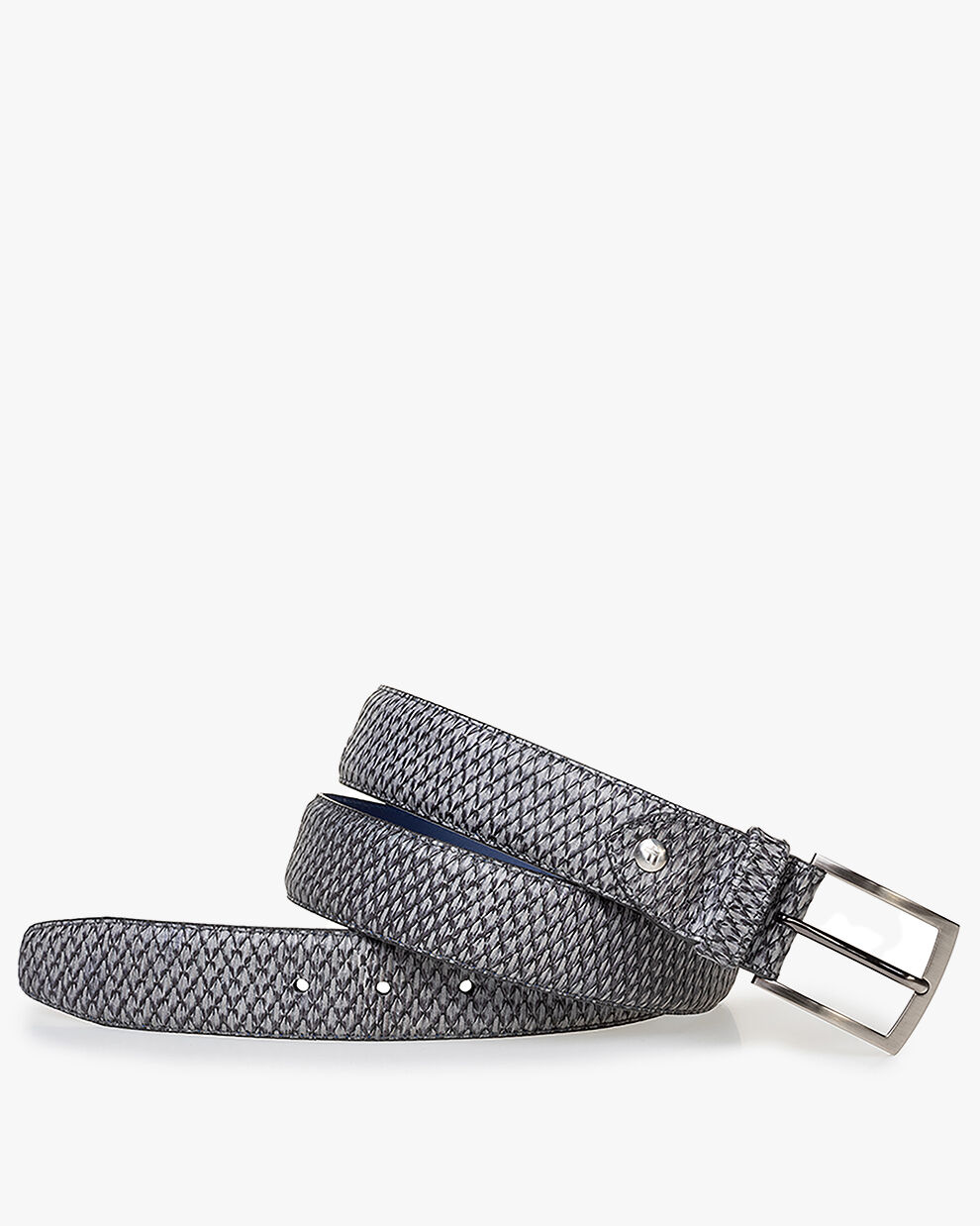 Men s belts De Belter 32.76 Dark grey Floris van Bommel Belgium