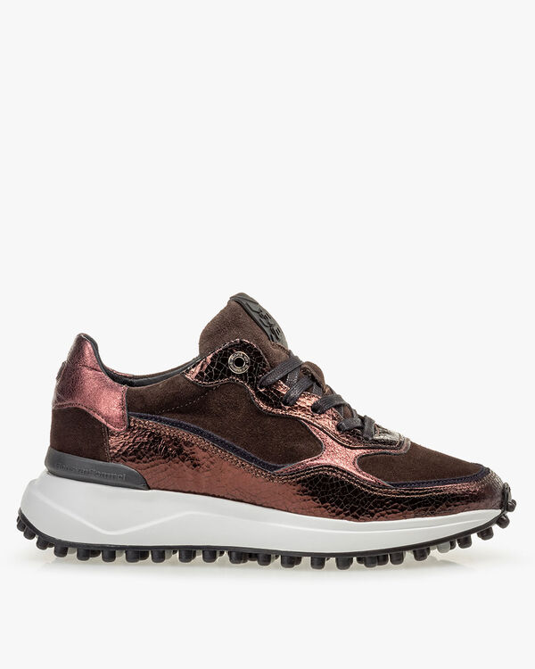 Noppi leather dark brown