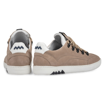 Hiking sneaker nubuck beige