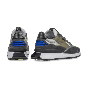 Sneaker textiel groen