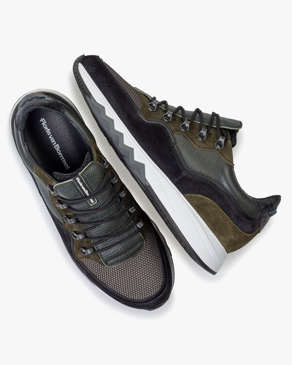 Nineti sneaker dark green