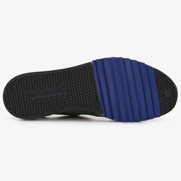 Floris van Bommel green suede men's sneaker