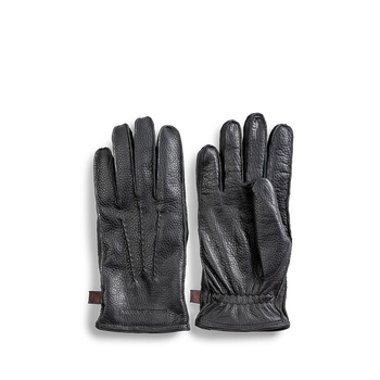 Handschoenen leer zwart