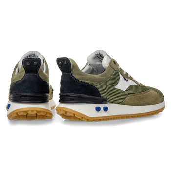 Sneaker textiel groen