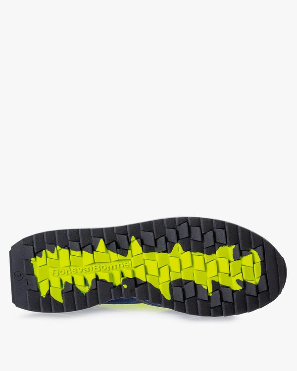 Sneaker textiel geel