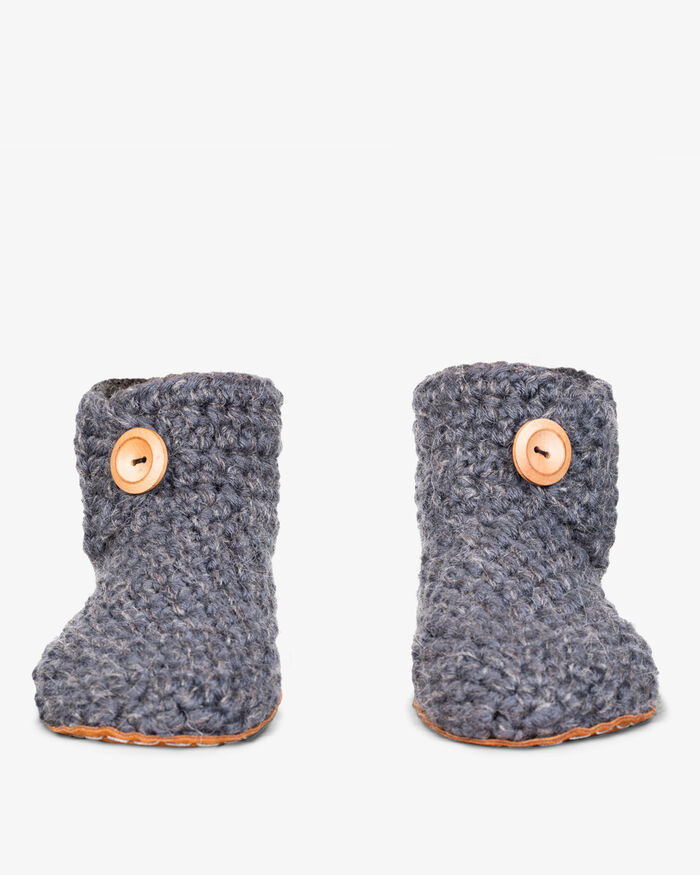 Kingdom Of Wow pantoffels donkergrijs