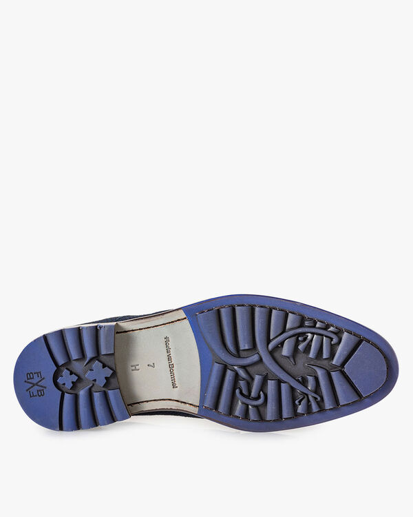 Boot dark blue with print