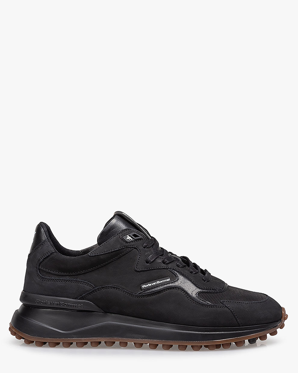 Sneakers heren De Zager 02.43 Zwart Floris van Bommel Belgie