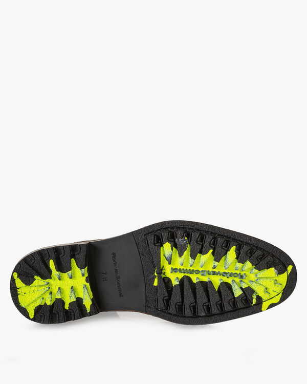 Veterboot su&egrave;de cognac