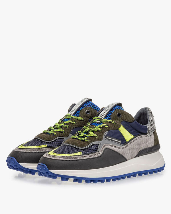 Noppi sneaker donkerblauw