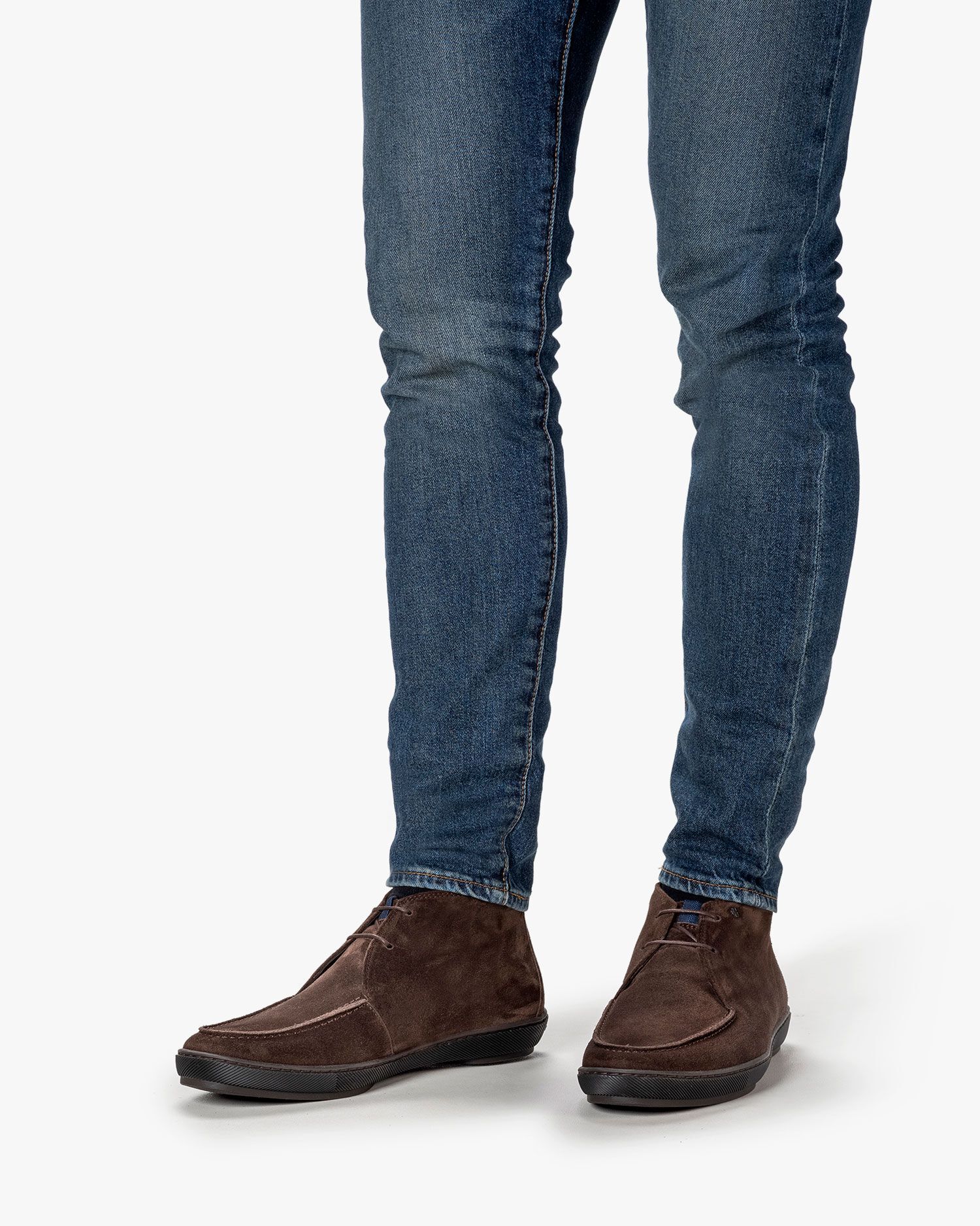 Veterboot suède donkerbruin SBM-50024-21-01 | Van Bommel Official®