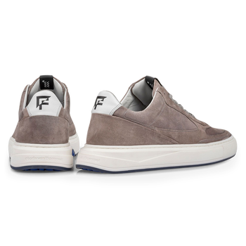 Sneaker su&egrave;de grijs