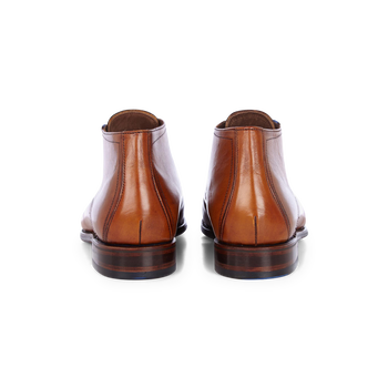 Veterboot kalfsleer cognac